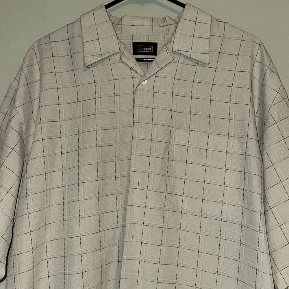 Men’s Haggar button down shirt L - Picture 6 of 6